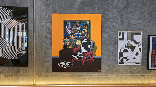 En Jaune Series - Les Femmes d'Alger (Version O)